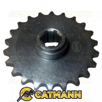 Звездочка 22-6 (d=21 мм, h=25 мм) пресс-подборщик YK0850