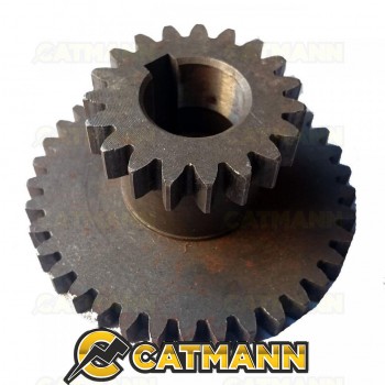 Шестерня дополнительной передачи неподвижная (с выемкой под шпонку)  /Синтай