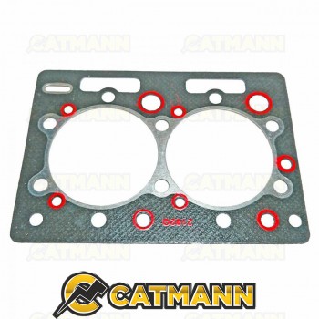 Прокладка ГБЦ JD2100 (TY2100I) D=111.8 мм  /Синтай