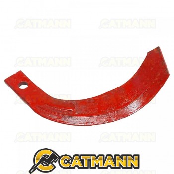 Нож Зуб Почвофрезы IS195, хвостовик 25*8 Японские и китайские почвофрезы, c ребром жесткости 1GQN