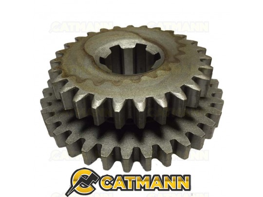 Шестерня 3 и 4 передач неподвижная Jinma 354 (Однодисковое сцепление)