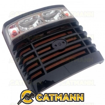 Облицовка капота с блок-фарой Jinma 200, 204, 240