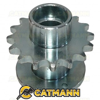 Звездочка 16 зубьев пресс-подборщик YK0850/YK0870 (Диаметр под фланец 75 мм.)