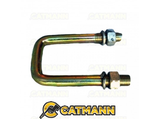 Скоба П-образная (Стремянка) М16 85х125 с гайками на стойку плуга