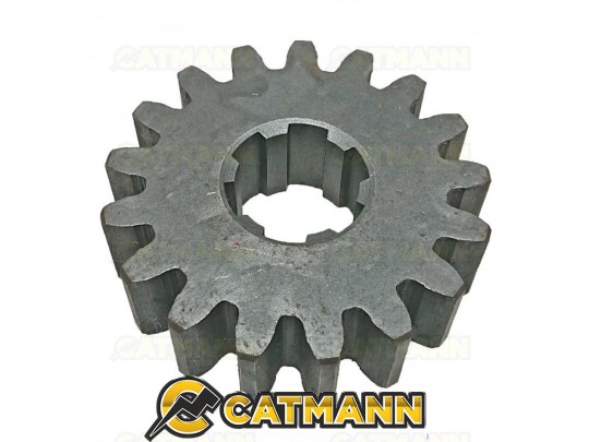 Шестерня редуктора (17 зубьев, 6 шлицов, d=30 мм) Почвофреза 1GQN-120/140/150