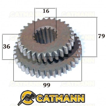 Шестерня (29/37 зубьев) Jinma