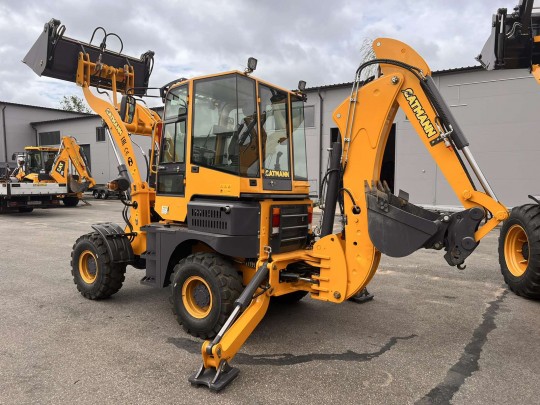 Экскаватор-погрузчик CAT-404