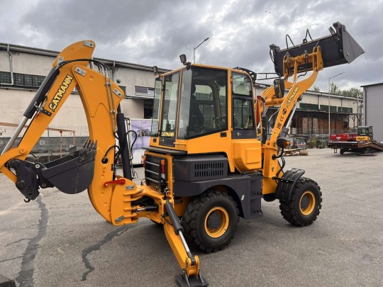 Экскаватор-погрузчик CAT-404