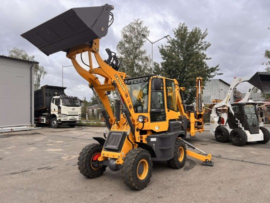 Экскаватор-погрузчик CAT-404