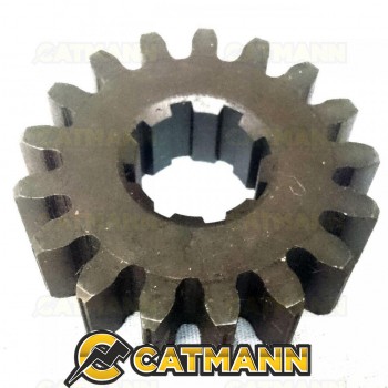 Шестерня редуктора (17 зубьев, 8 шлицов) Почвофреза 1GQN-120/140/150