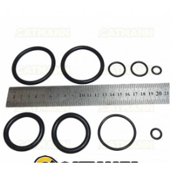 Ремкомплект уплотнительных колец гидробака с блоком масляного цилиндра  /Синтай