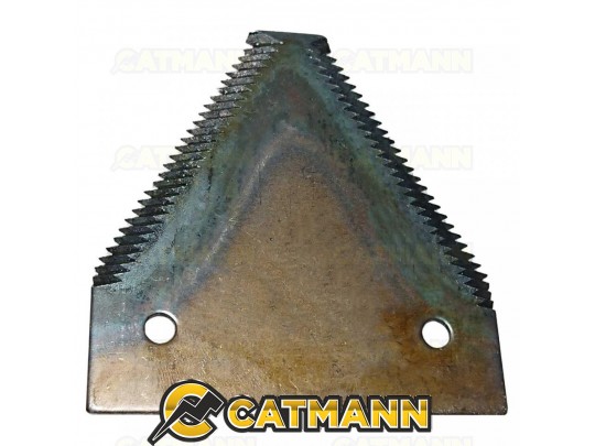 Сегмент режущего аппарата (треугольник) зубчатый