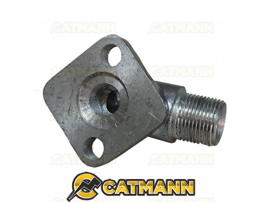 Фланец М20 для насоса НШ-10 угловой