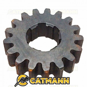 Шестерня редуктора (17 зубьев, 6 шлицов, d=37мм) Почвофреза 1GQN-120/140/150