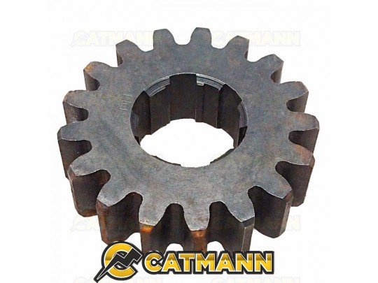 Шестерня редуктора (17 зубьев, 6 шлицов, d=37мм) Почвофреза 1GQN-120/140/150